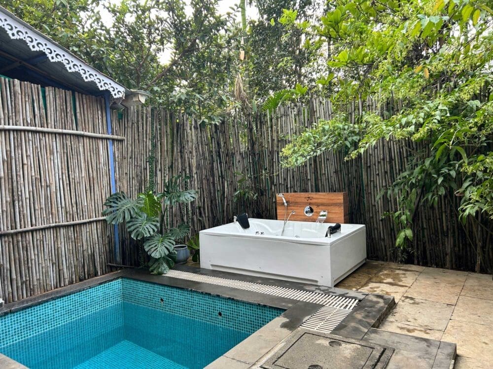 Pool with Jacuzzi