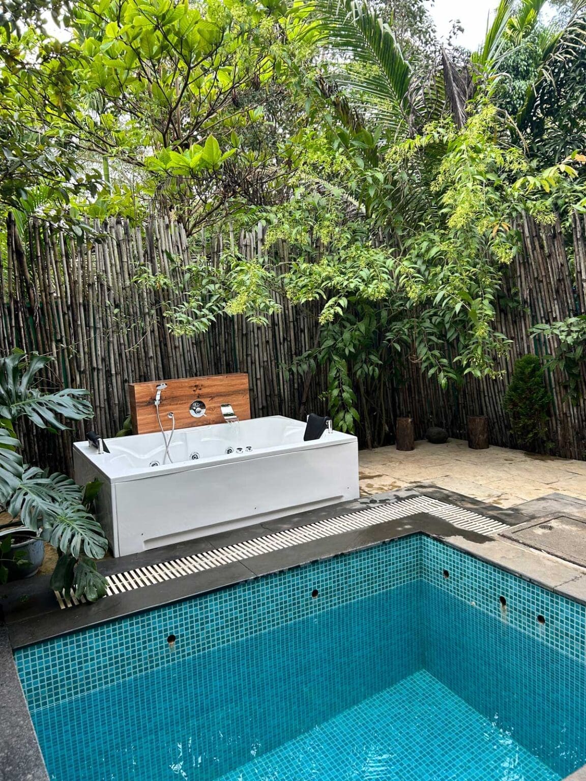 Poolside Jacuzzi